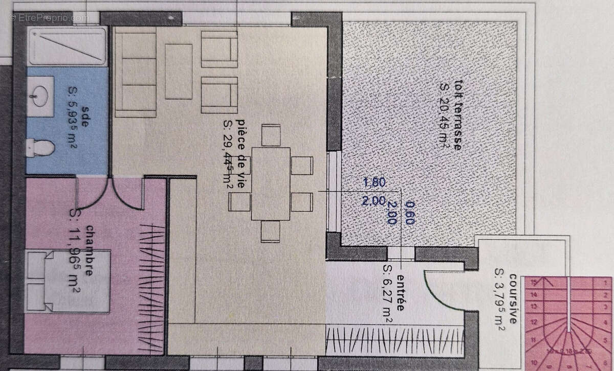 Appartement 54 m² à Cuers  - photo 7