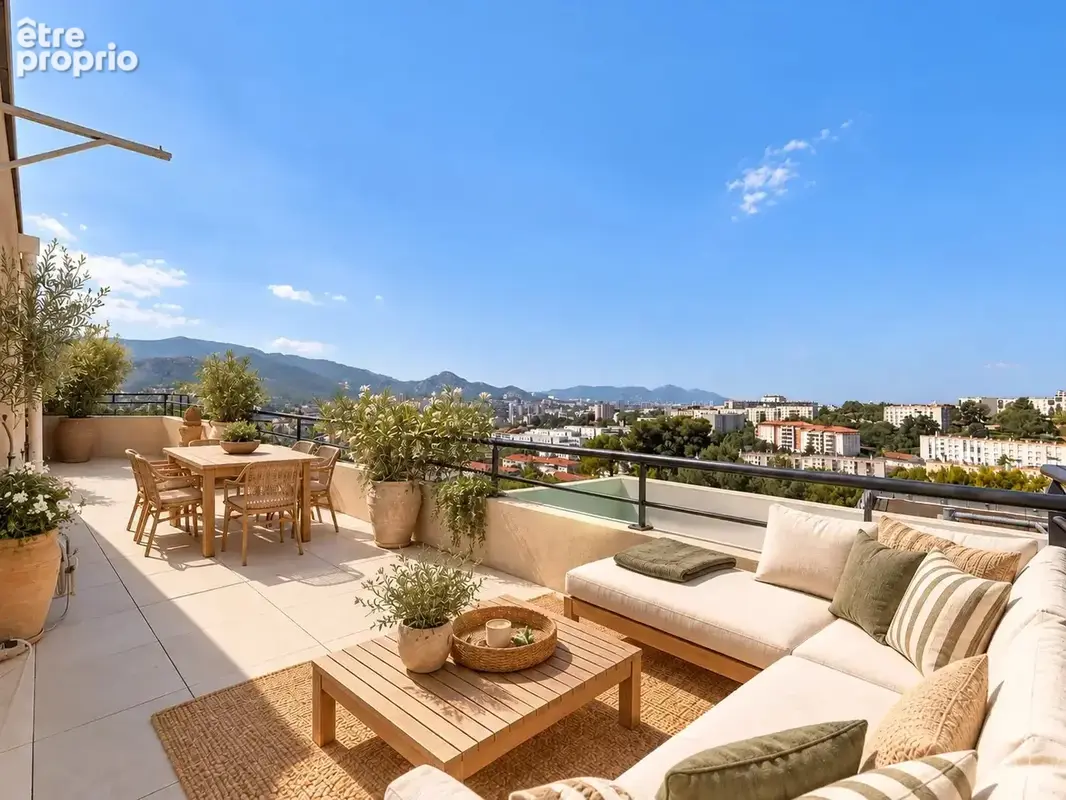 Duplex en toit-terrasse – dernier étage – vue panoramique – 3 chambres - photo 6