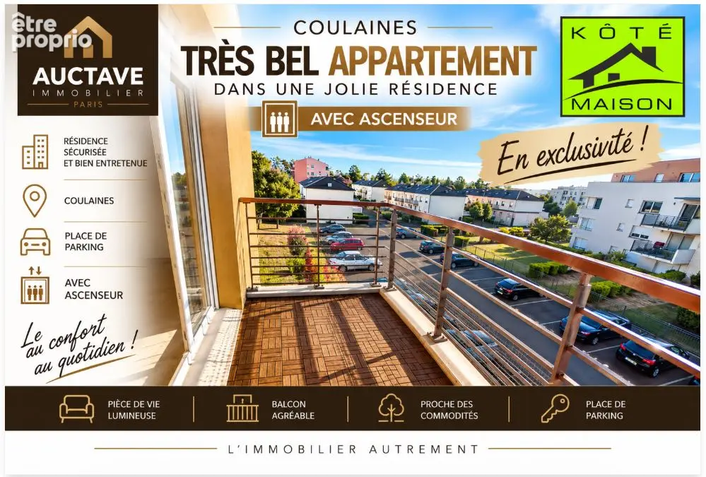 Photo Appartement à Coulaines au prix de 99 000€