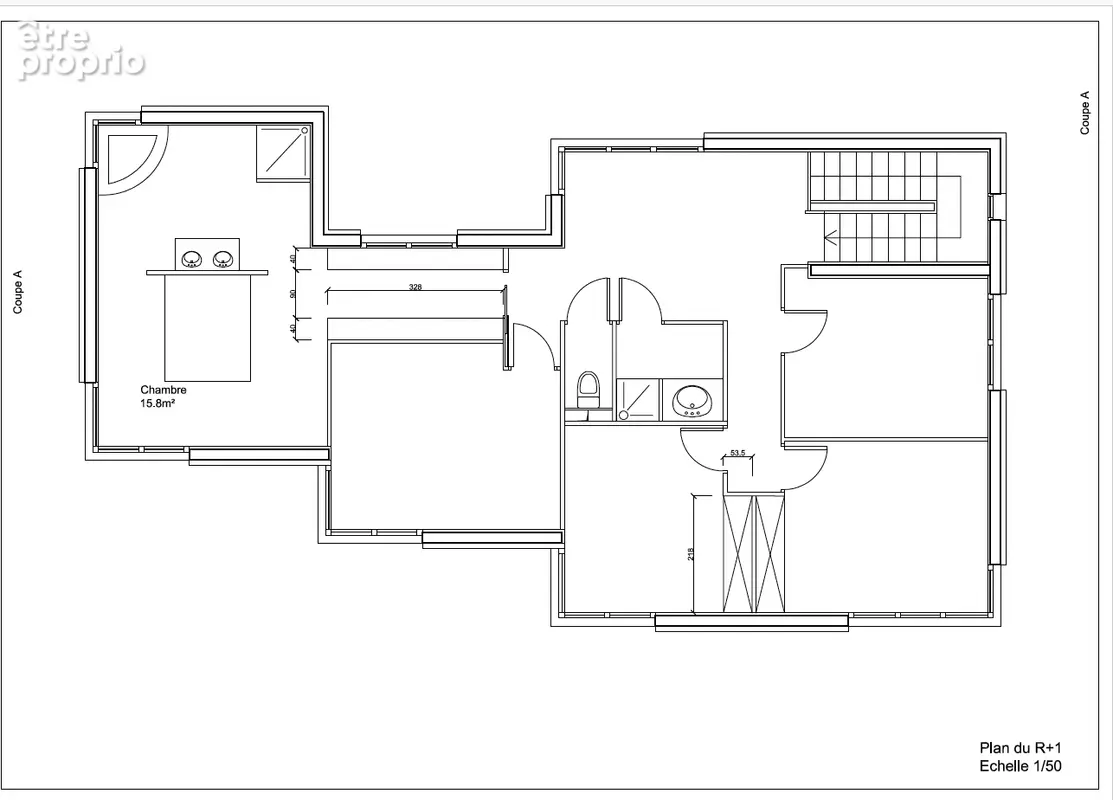 Belle maison d'architecte à FRANCHEVILLE . - photo 18