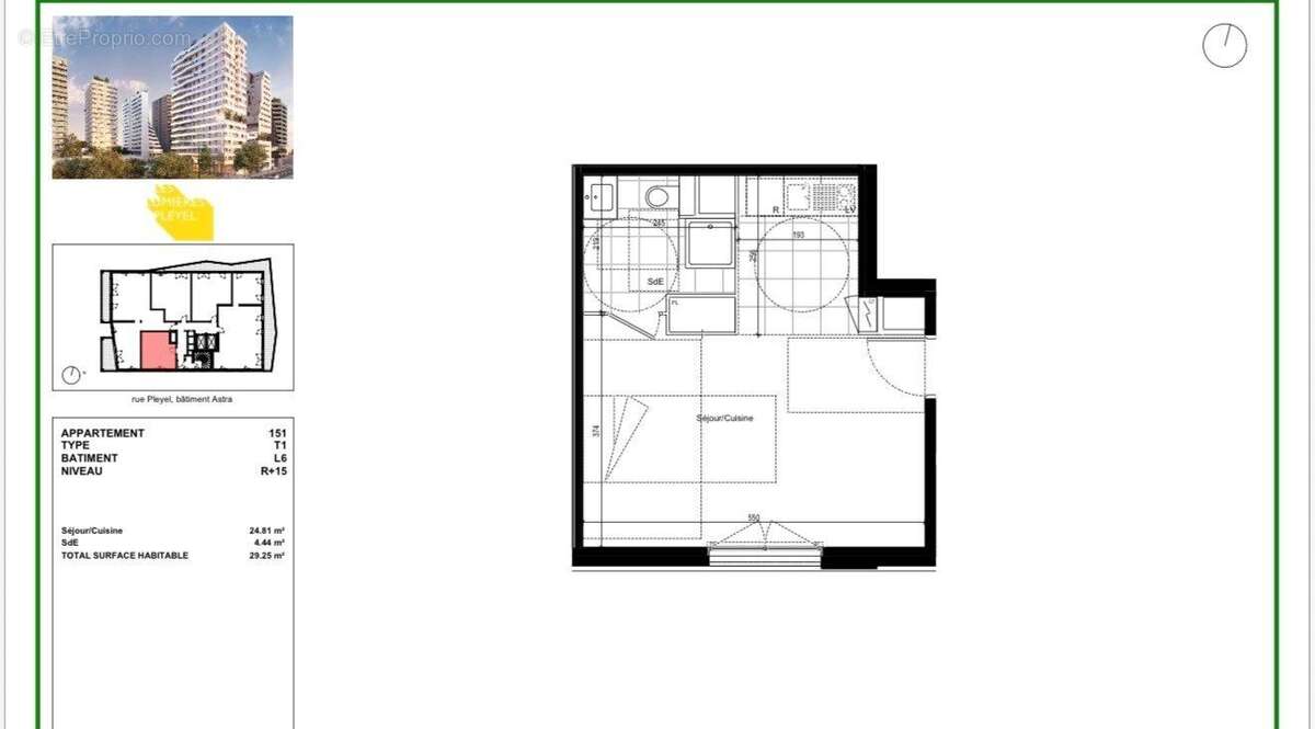 Appartement à SAINT-DENIS