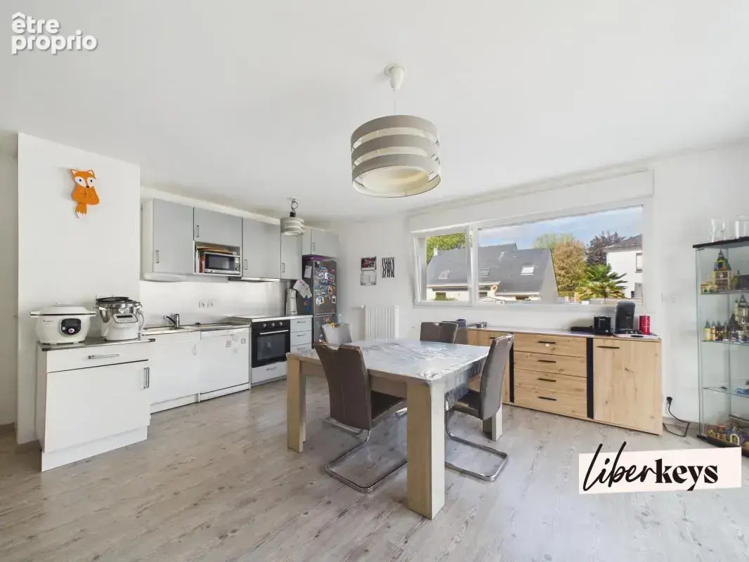 T3 Saint-Herblain bourg avec balcon et parking - photo 3