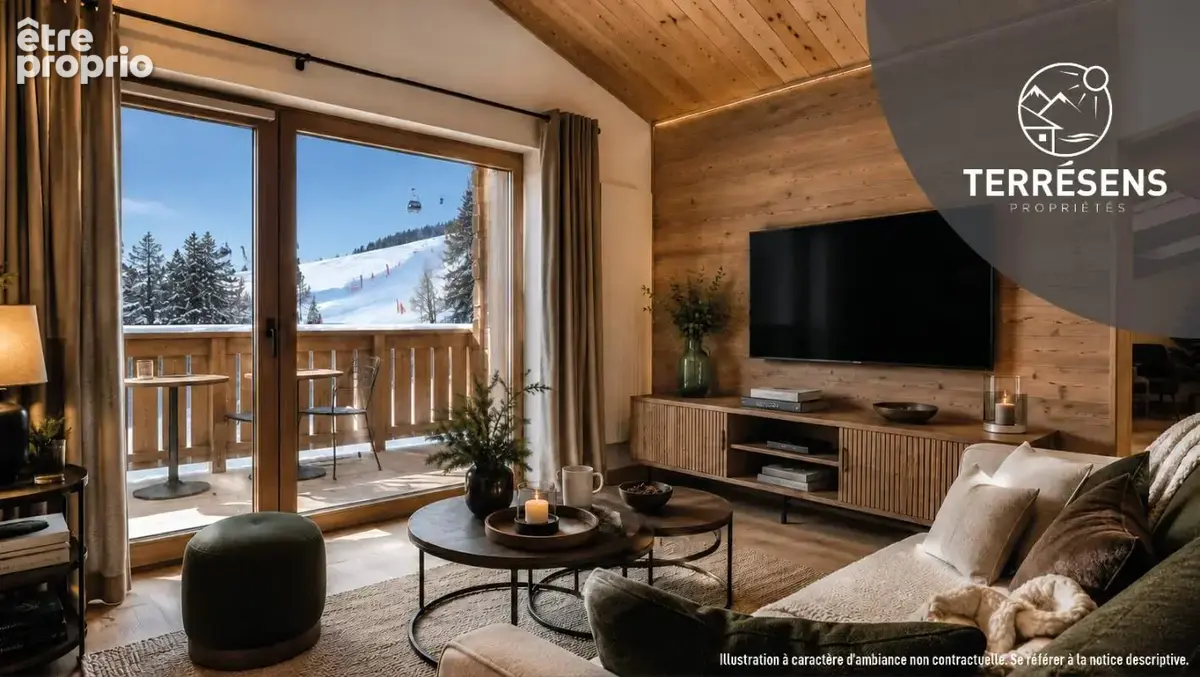 Appartement t3 - résidence les chalets de l'adonis aux ménuires - photo 6
