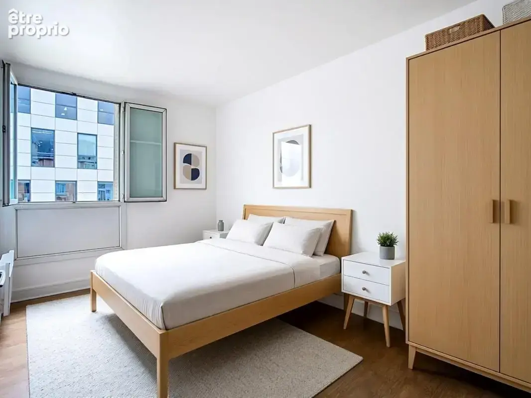 Saint-ouen - 2 pièces de 37m² - 4ème étage avec ascenseur - photo 5