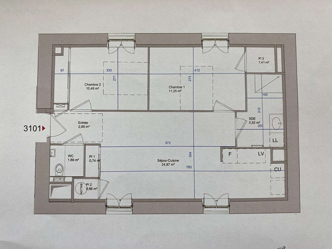 Appartement à MONTLUEL