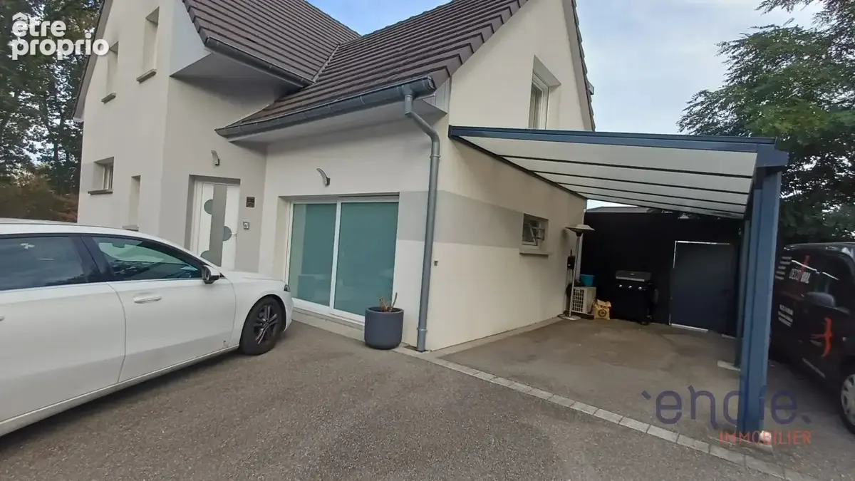 Wittelsheim  maison 160 m² en lisière de forêt  piscine, jacuzzi & 2 garages indépendants - photo 2