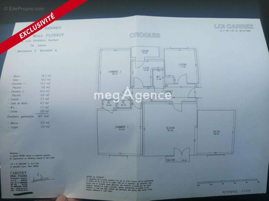 Appartement à RENNES