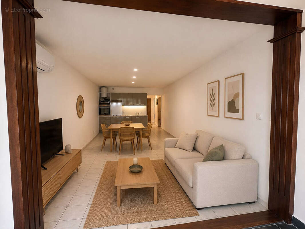 Appartement Saint Paul 3 pièce(s) 55 m2 - photo 2