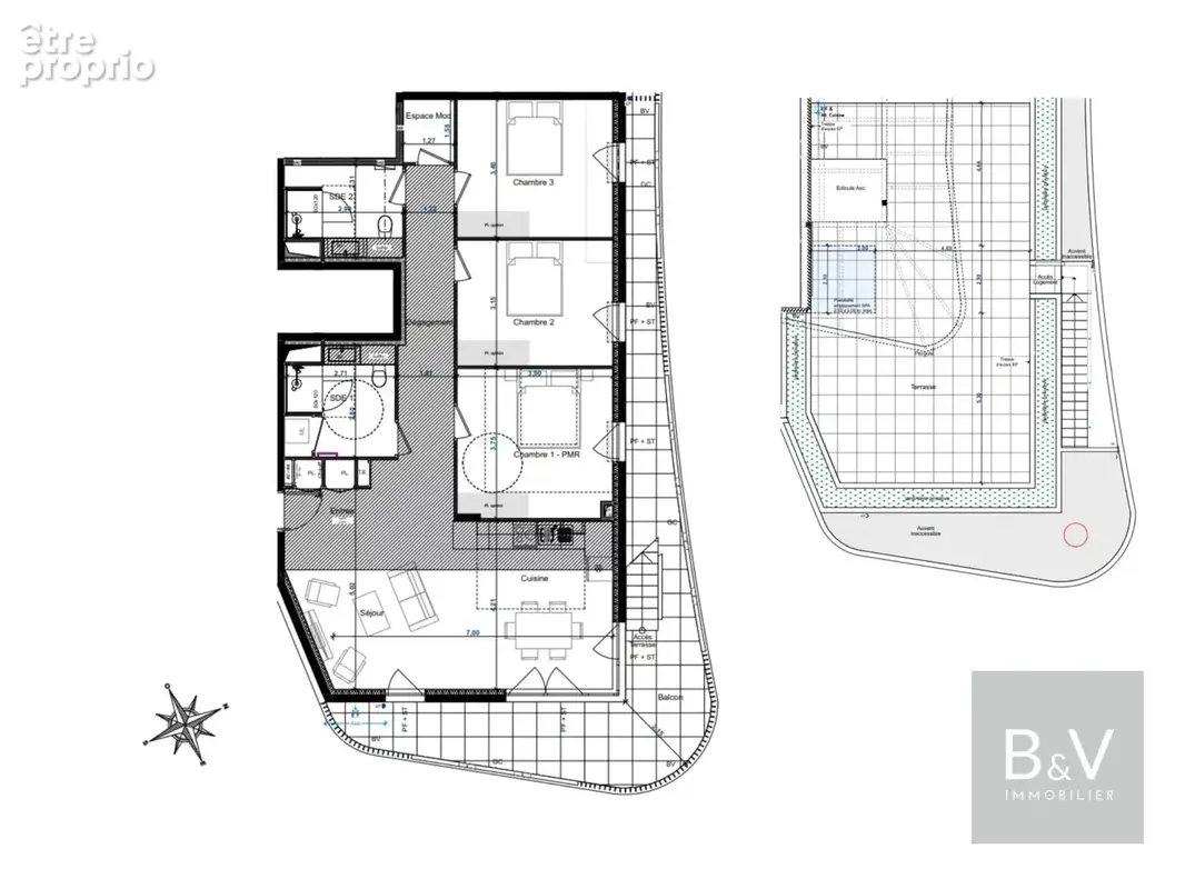 Magnifique appartement 4 pièces avec rooftop et vue Mer - photo 5
