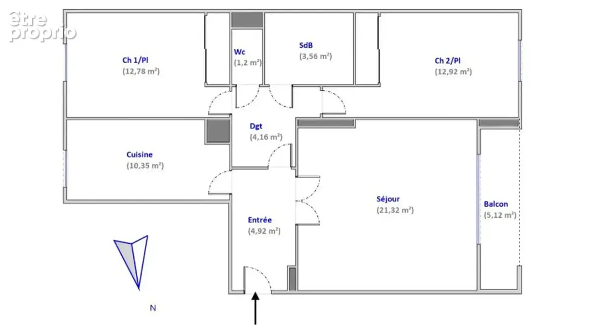 Appartement Villeurbanne 3 pièces avec balcon et garage - photo 16