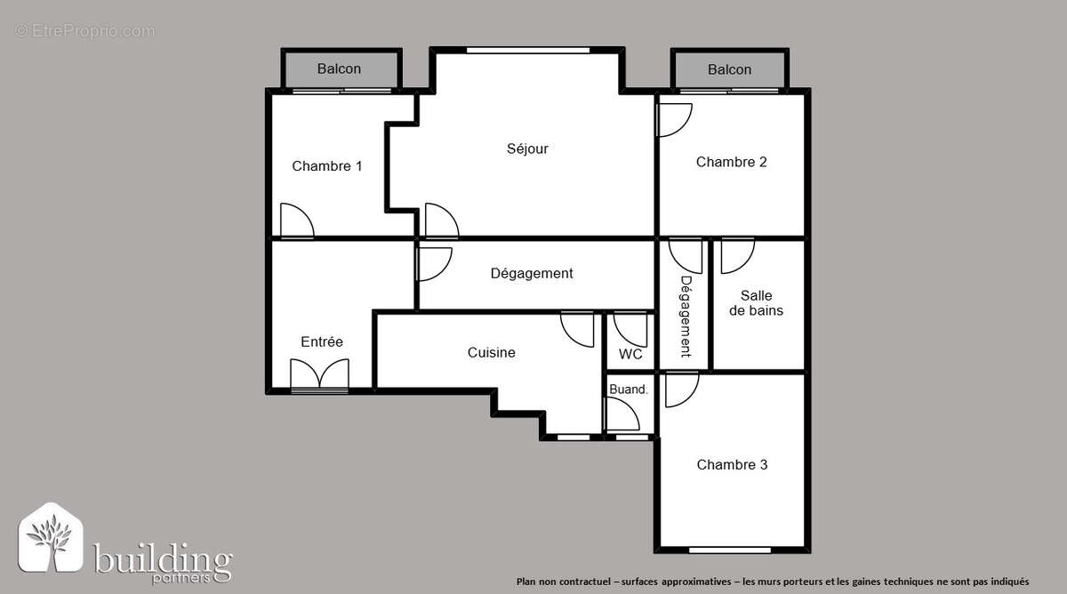 Appartement à PARIS-16E