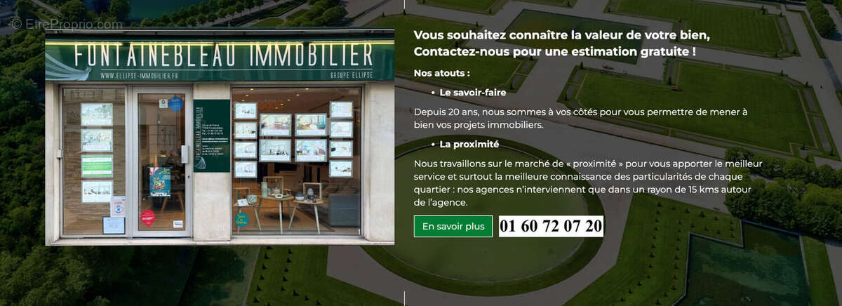 Appartement à FONTAINEBLEAU