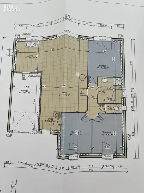 Maison neuve  de plain pied 4 pieces sur terrain 532m2 - photo 9