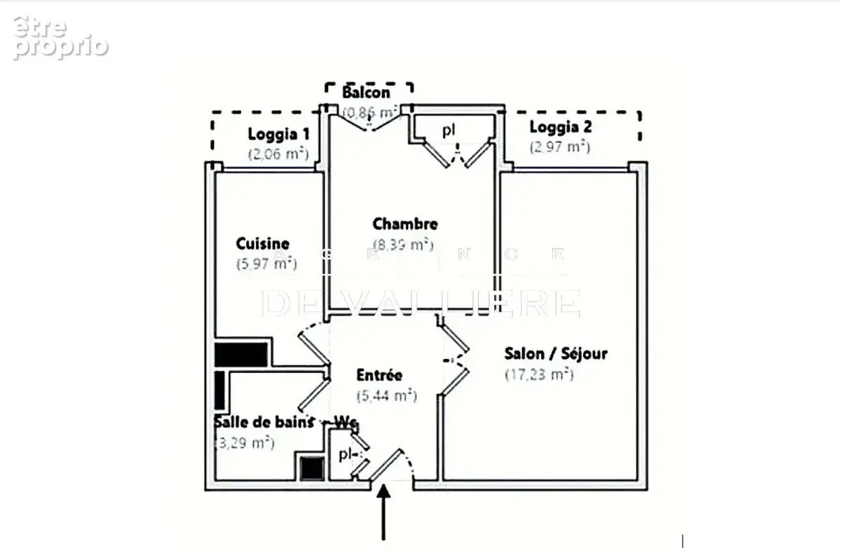 Paris - trocadero - 2 pieces 40.3 m2 - 3 exterieurs - photo 11