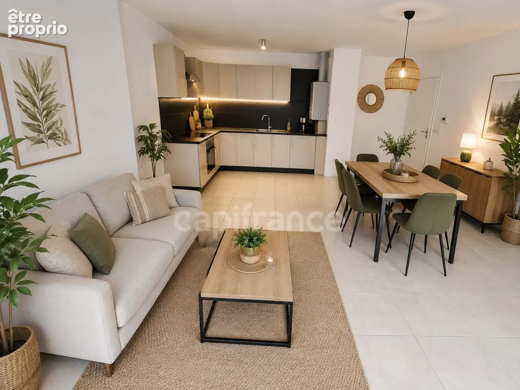A SAINT AUBIN DE MEDOC (33): Rare- T3  lumineux de 63,05 m² au dernier étage, avec terrasse couverte et place de parking privati - photo 2