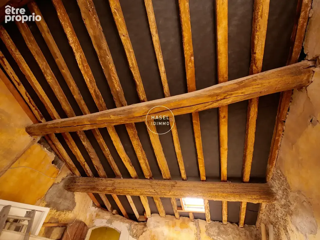Pomérols, maison de caractère début 18ième avec pierre de taille, grandes cheminées et belle hauteur sous plaf - photo 22