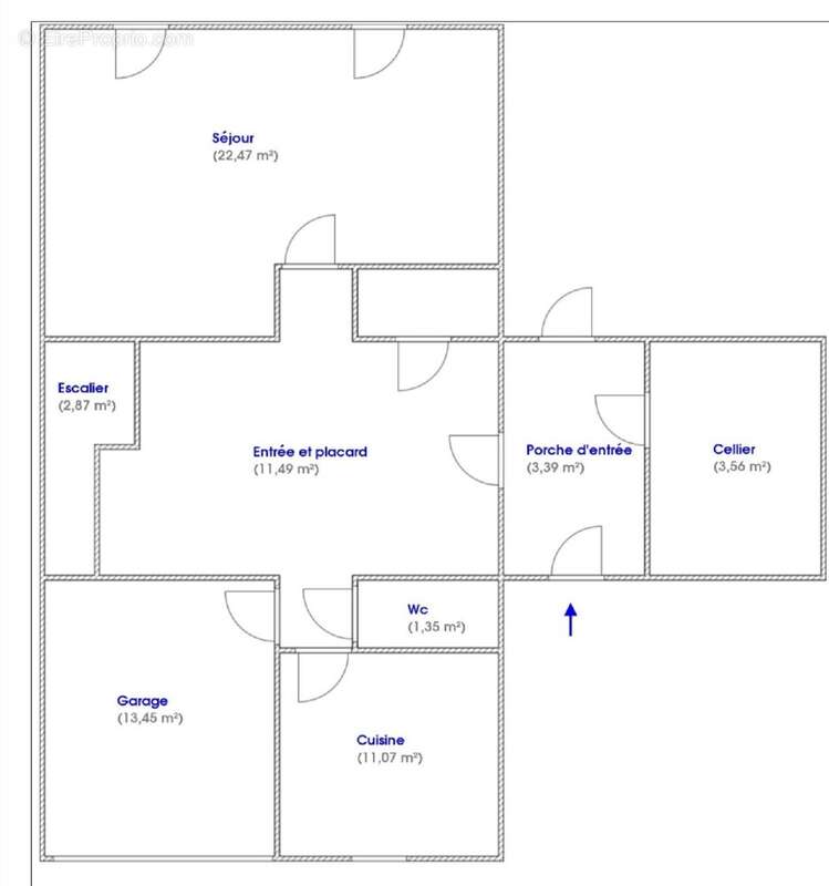 Maison à SAINT-BRICE-SOUS-FORET
