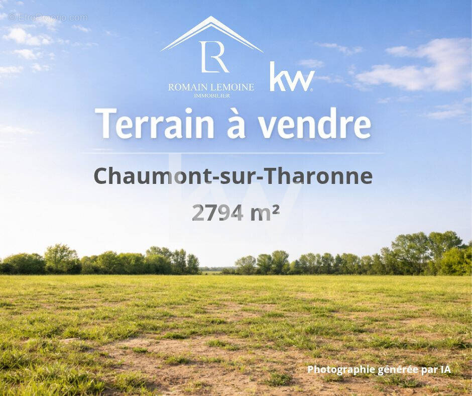 Terrain à CHAUMONT-SUR-THARONNE