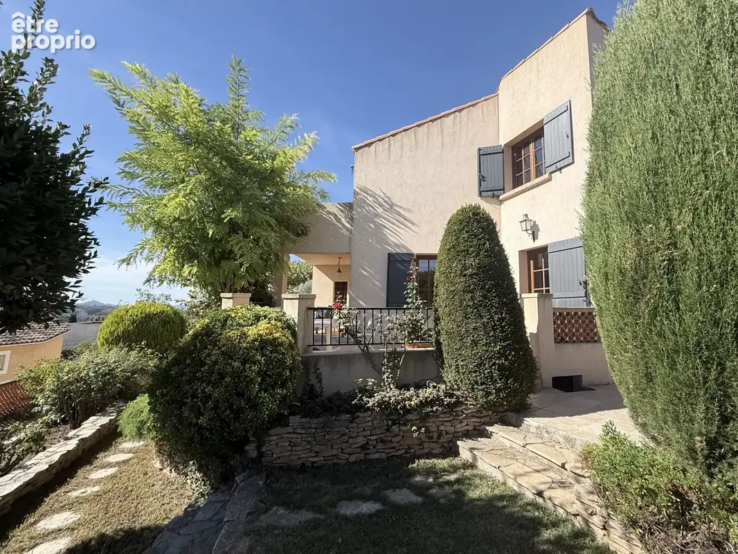 Plan-de-cuques   chemin du cavaou   maison t5 146 m2   terrain 590 m2   vue dominante - photo 5