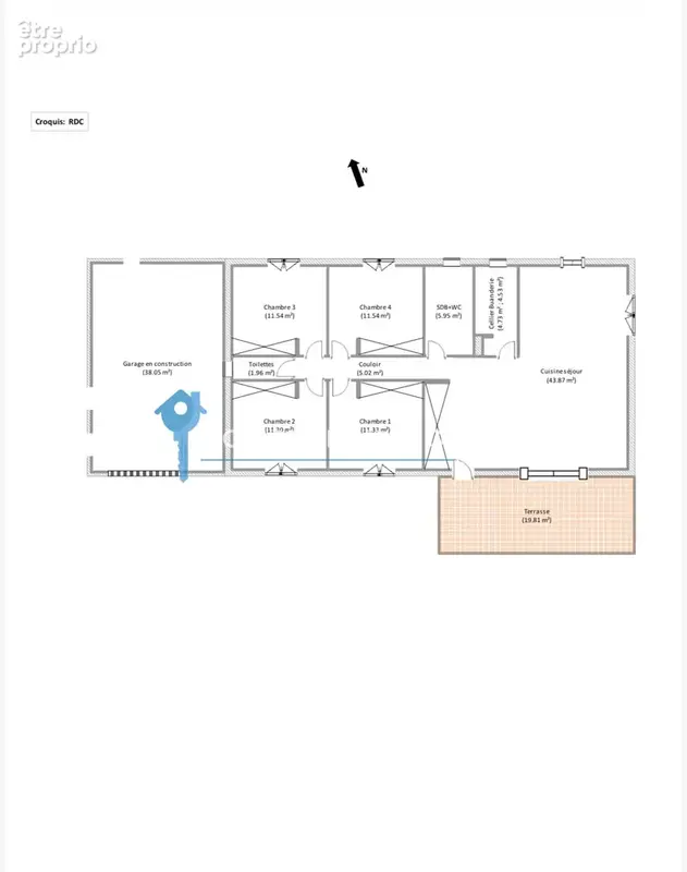 Villa 4 chambres + garage Secteur Ghisonaccia Centre - photo 13