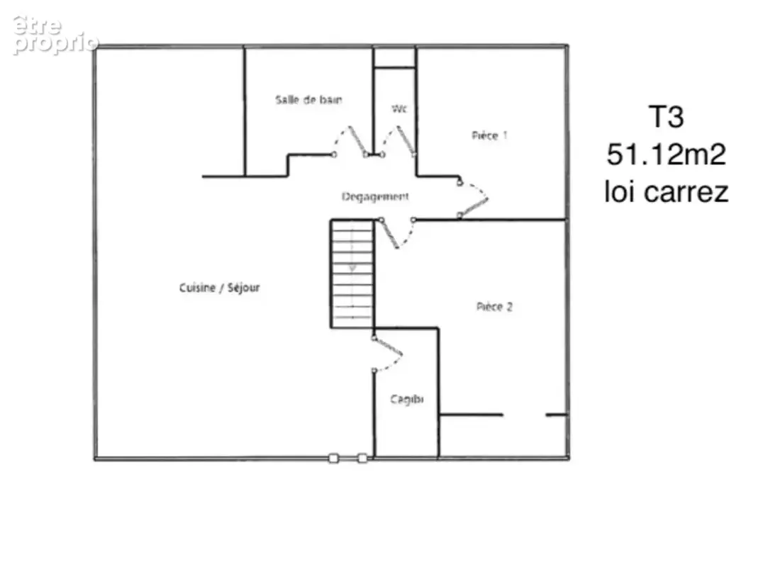 En Exclusivité, immeuble de rapport (1 local commercial +T1 + T2+ T3) à Sainte-Suzanne - photo 17