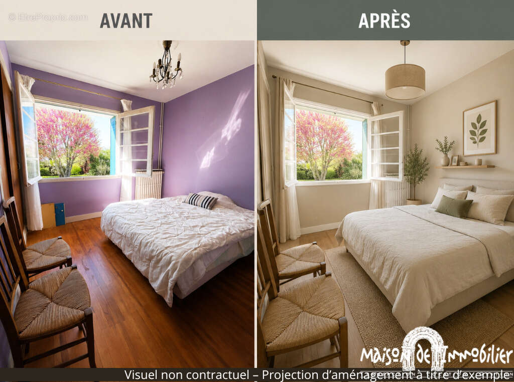 Maison en partie sur sous sol - 6 pieces - beau jardin - sud royan - photo 7