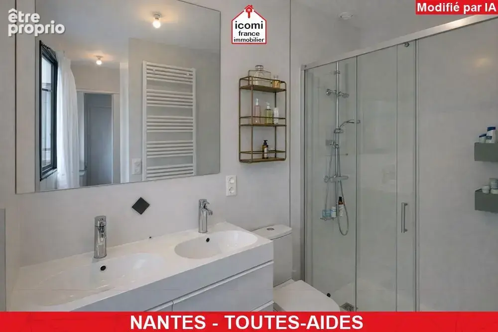 Loire-atlantique - nantes (44100) - a vendre - maison en rez de jardin entierement renovee en 2021 - piece de vie triple avec ac - photo 7