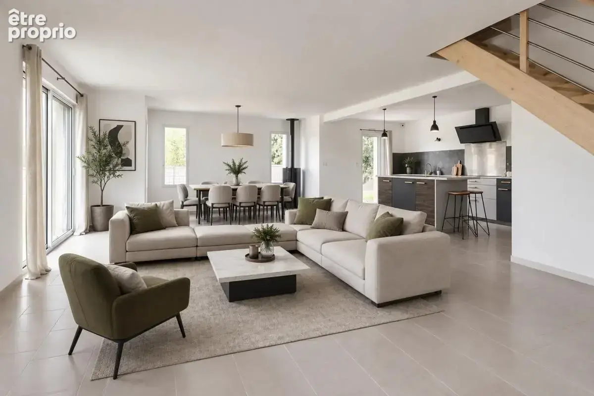 Maison contemporaine avec vie de plain-pied – Le Poteau - photo 5
