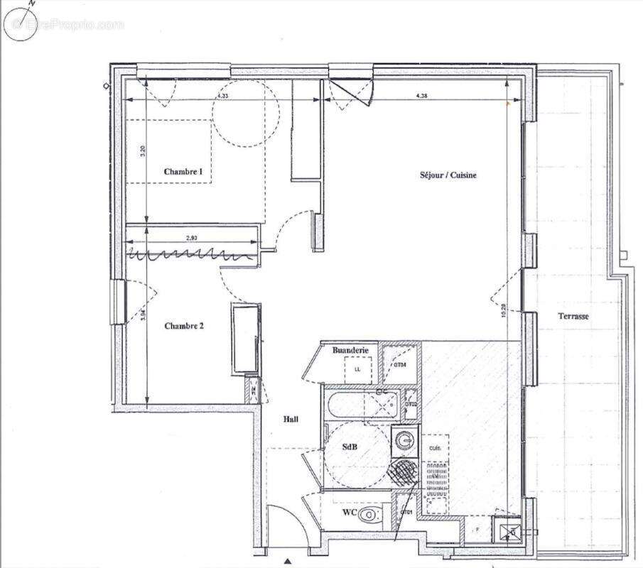 Appartement à LYON-3E