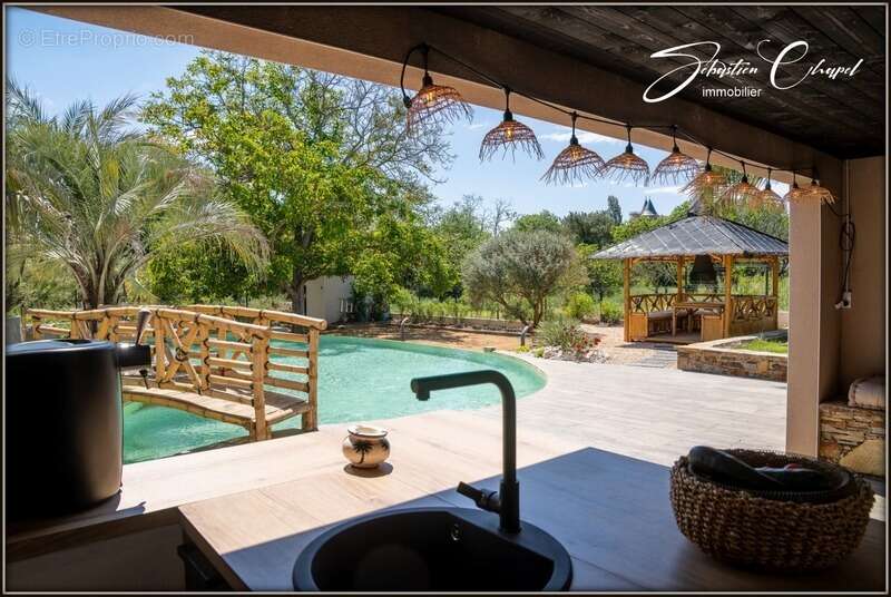 Villa d’exception avec lagon privé et pool house – Un air de Bali à 15 min de Pézenas - photo 5