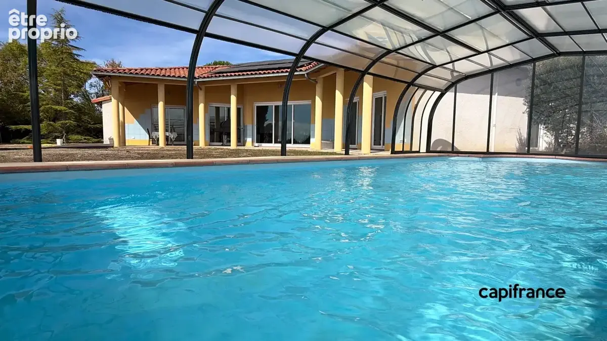 Toulouse 35 min, Roquemaure, villa d’architecte T7, 174 m², garage de 46 m², terrain 7500 m² - photo 3