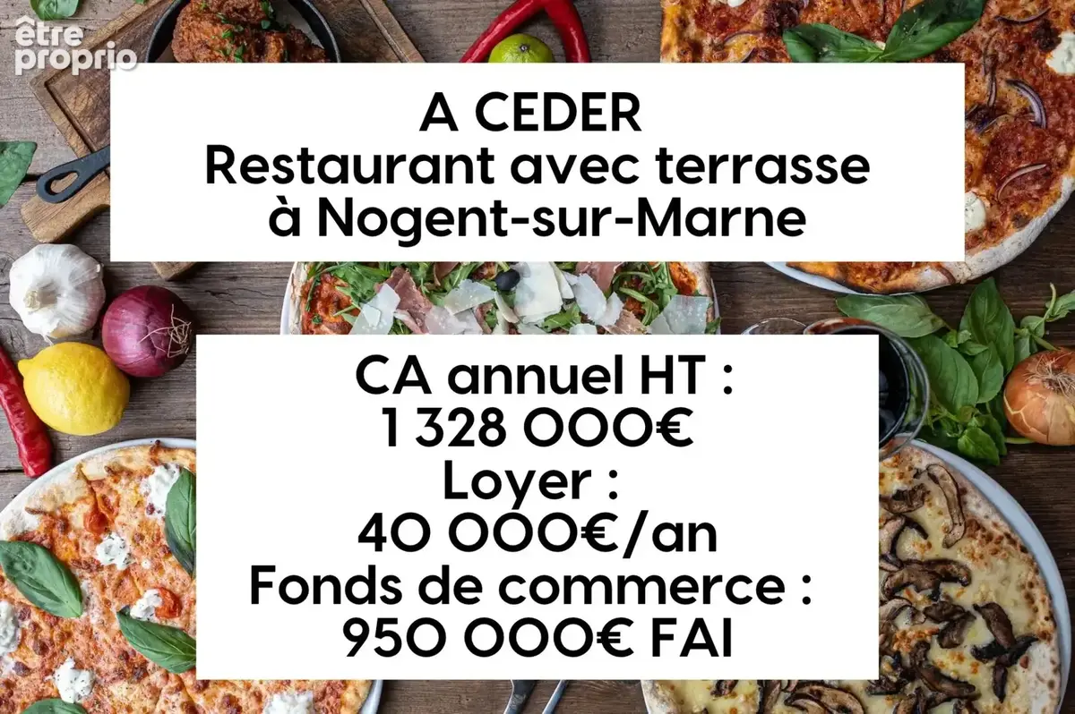 Photo Commerce à Nogent-Sur-Marne au prix de 950 000€