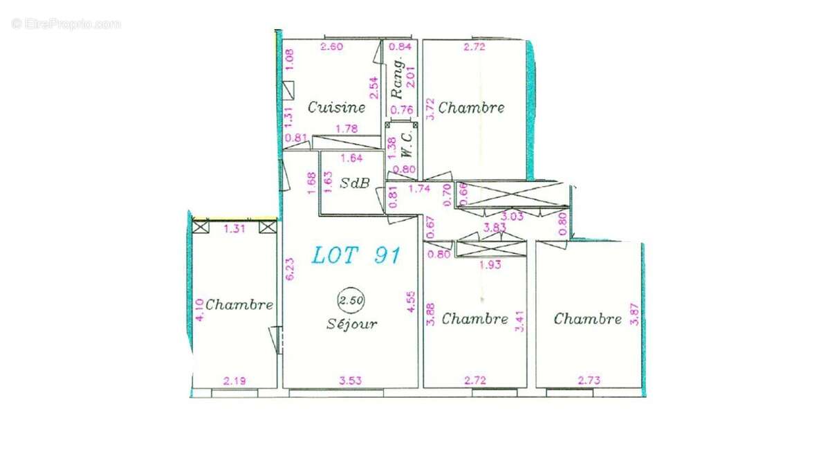 Appartement à BEAUVAIS