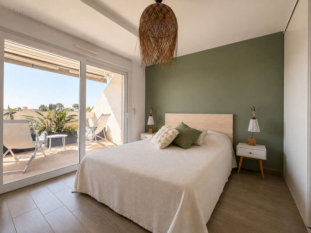 ROQUEBRUNE-CAP-MARTIN   LE HAMEAU   Superbe 3 pièces avec terrasse, vue mer et montagnes, résidence récente av - photo 11