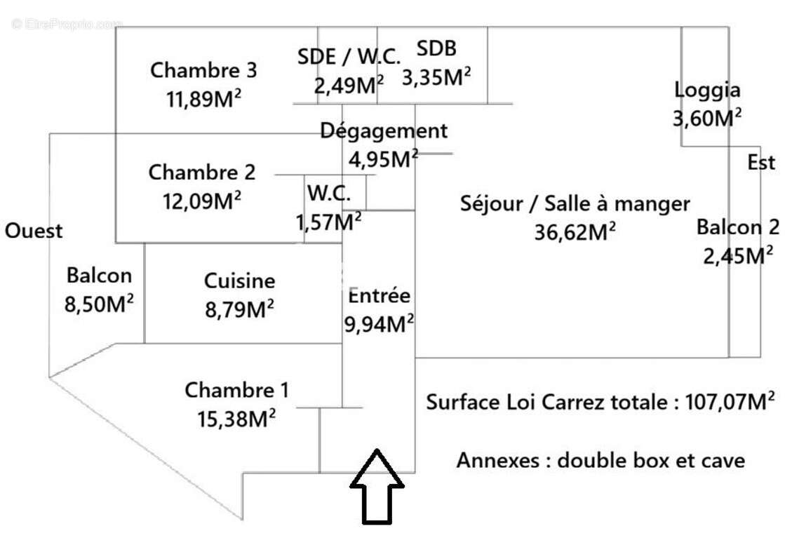 Appartement à ISSY-LES-MOULINEAUX
