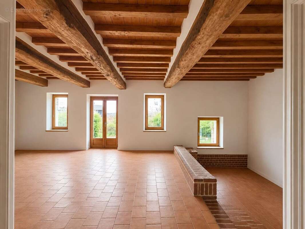 Ancien pressoir avec garage et terrain clos - ville de bernay - 3 chambres - terrasse - photo 2