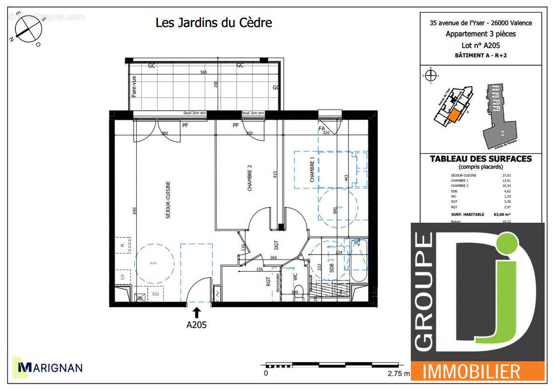 Appartement à VALENCE