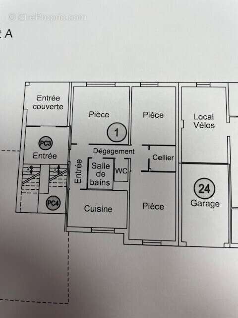 Appartement  3pieces algolsheim - photo 2