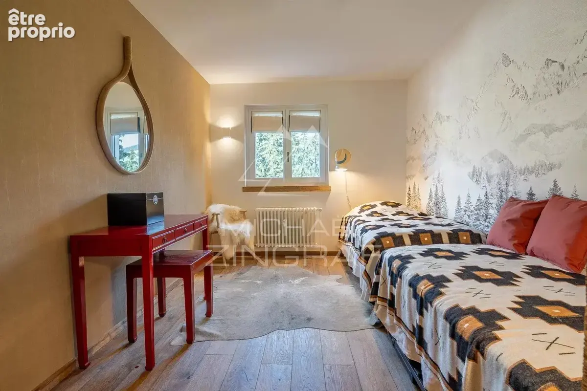 Appartement Rez-de-Jardin "coup de coeur" - 3 pièces - Cheminée - Rénové - Megève - photo 7