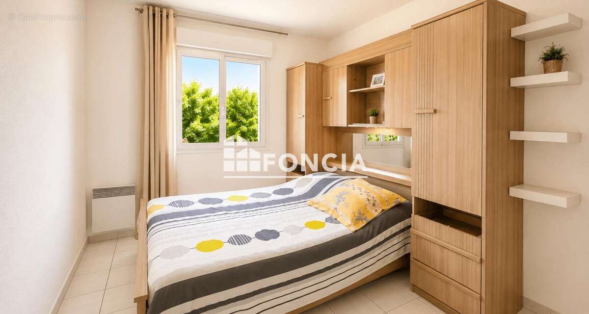 GRASSE résidence de 2008 avec piscine, 3 pièces 59 m2 vendu loué, idéal investisseur, avec terrasses au calme avec parking doubl - photo 7