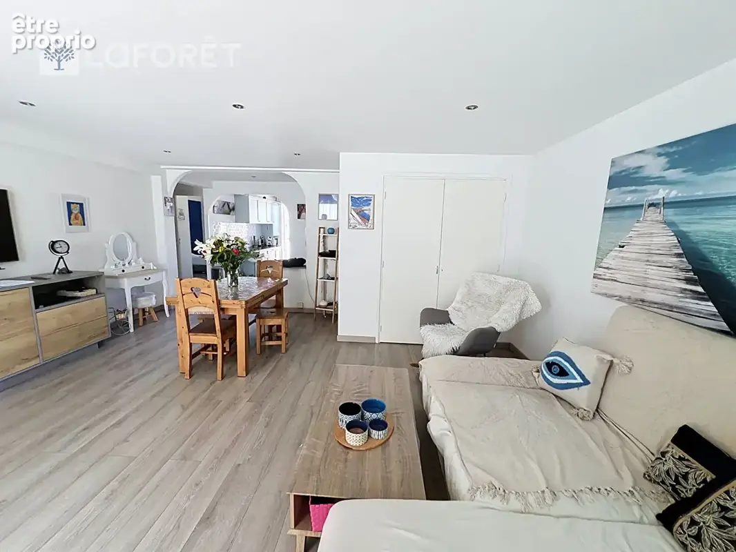 Appartement traversant centre ville de 4 pièce(s) 67 m2 avec terrasse vue Montagne - photo 3
