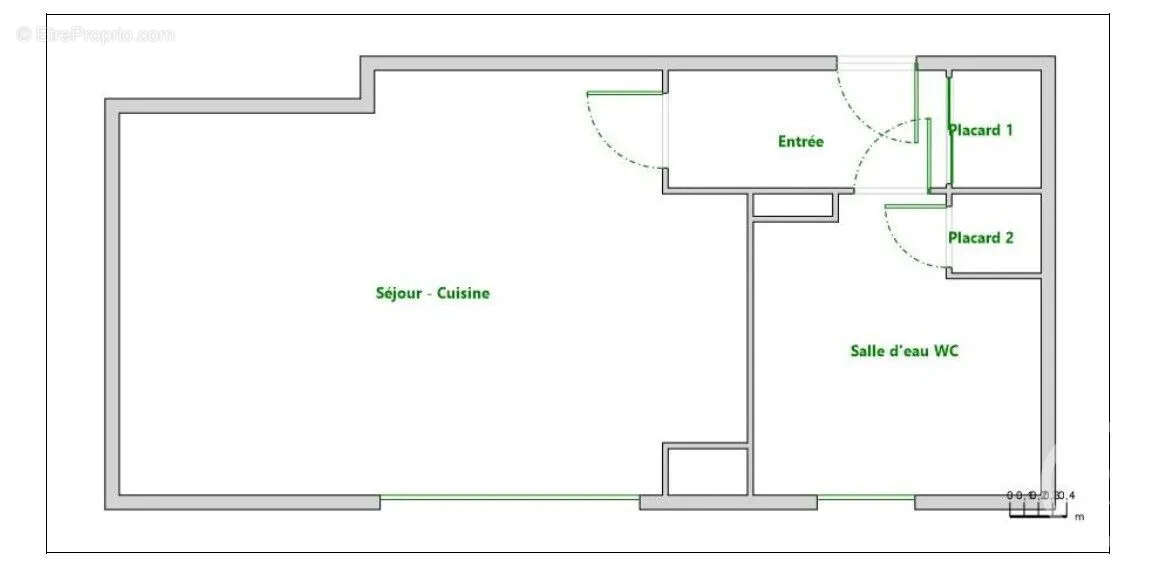 Appartement à PARIS-14E