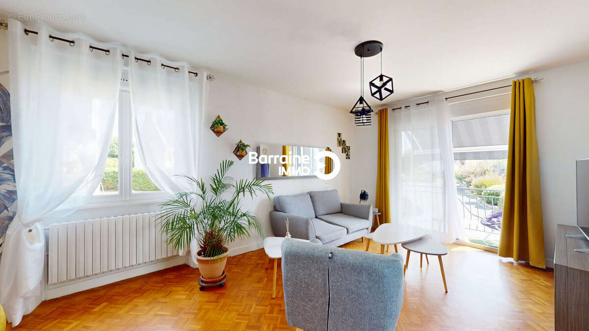 Barraine immo - maison indépendante 107 m² avec sous-sol complet à guipavas - ref : pz00382-th - photo 4