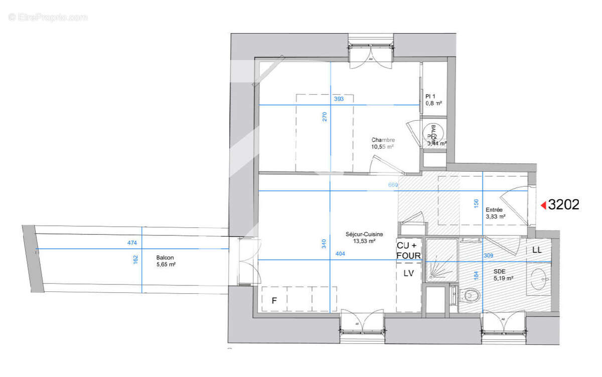 Appartement à MONTLUEL