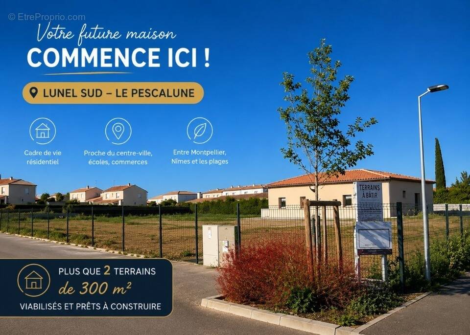Terrain à LUNEL