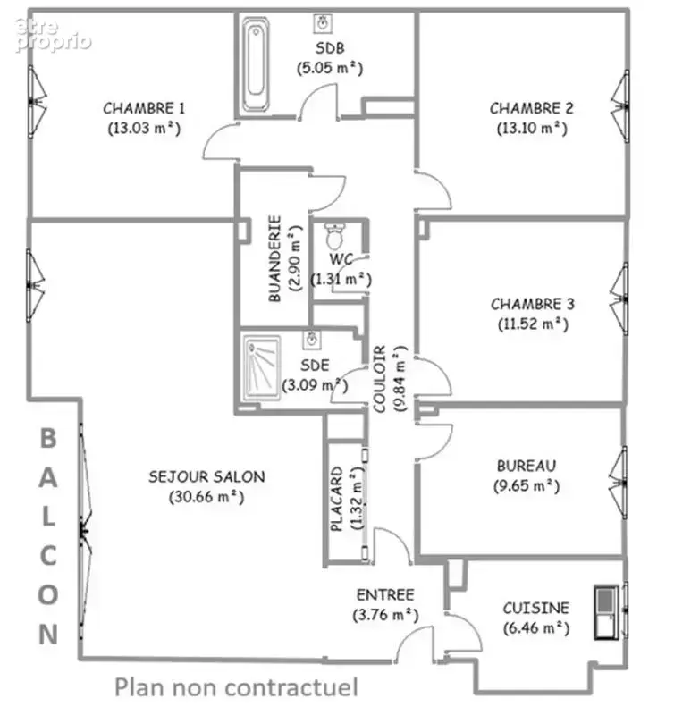 Appartement - photo 17