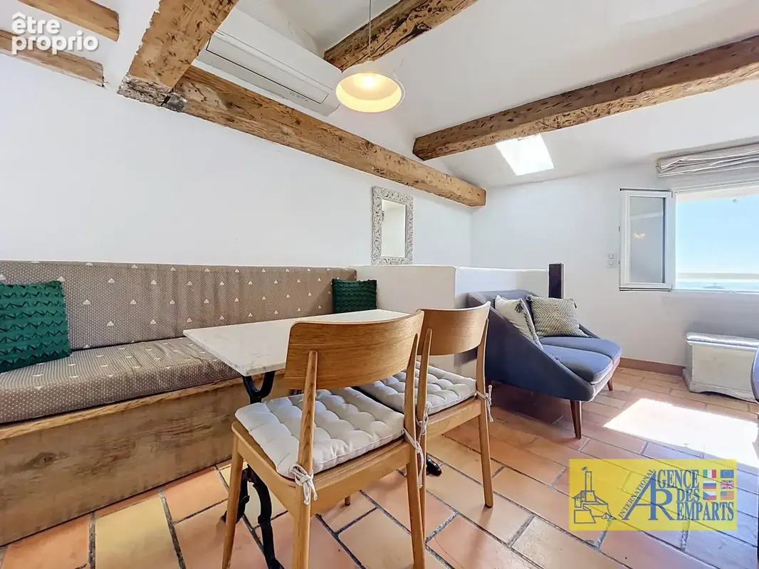 Vieil antibes appartement 2 pieces vue mer - photo 6
