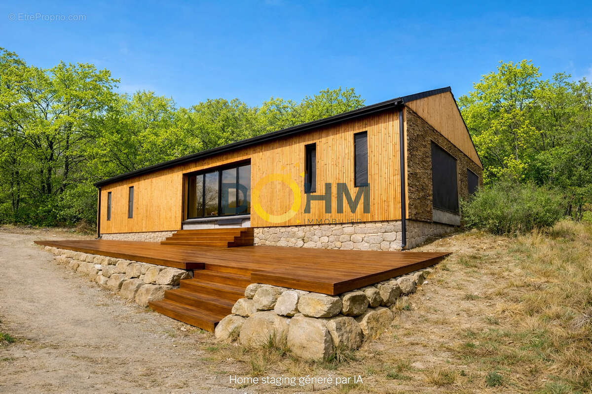 Lac de Villefort Maison 120m2 2ch 3300m2 de terrain - photo 6