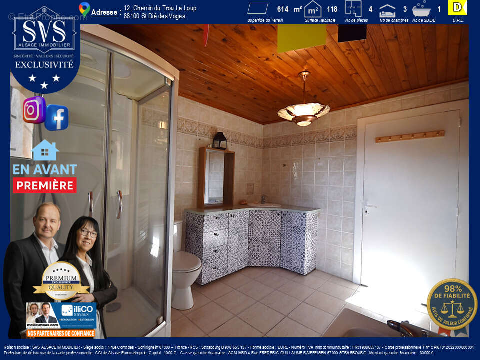 Maison à SAINT-DIE-DES-VOSGES