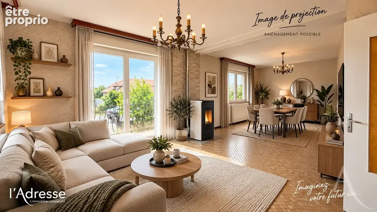 Maison Individuelle Dombasle Sur Meurthe 6 pièce(s) 117 m² et 162 m² au sol - photo 8
